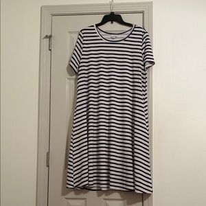 Striped LuLaRoe Chelsea Dress